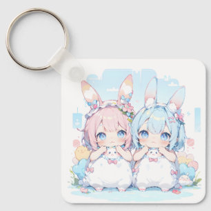 Chaveiro Meninas de Bunny