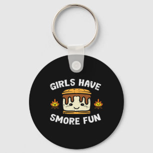 Chaveiro Meninas de Camping se Divertem Mais Camper Girls C