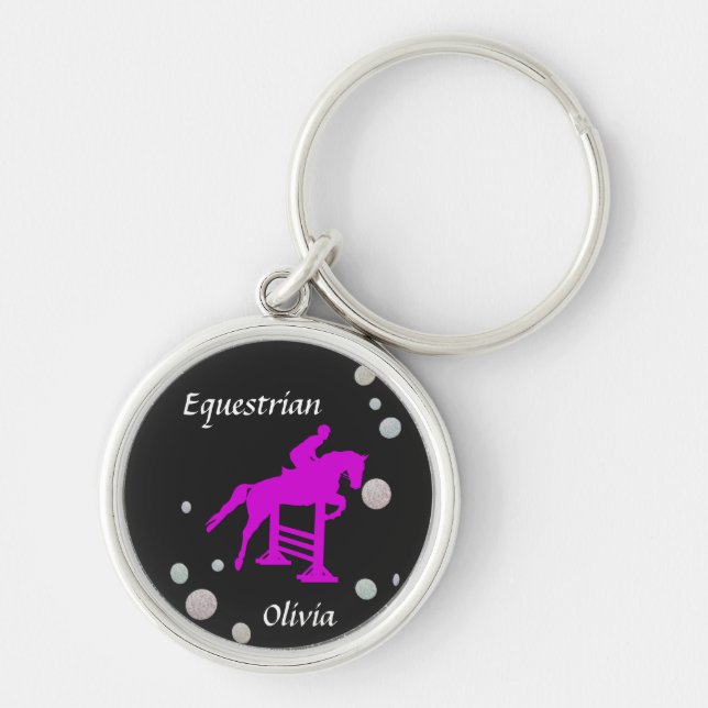 Chaveiro Meninas Equestres (Frente)