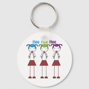 Chaveiro Meninas japonesas do Anime que Giggling