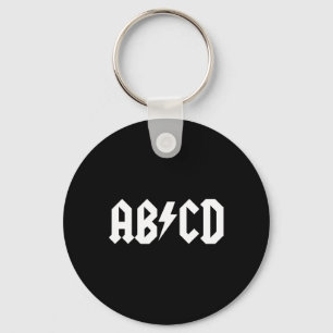 Chaveiro Meninas Meninos Professores Abcd Rock Gráfico De V