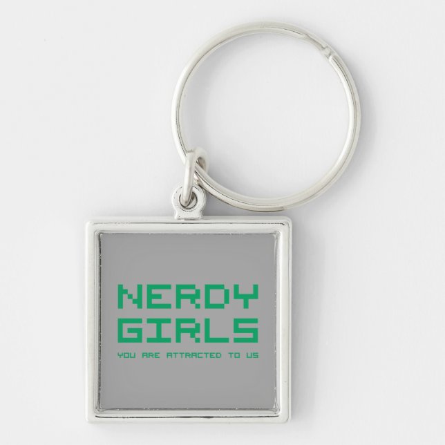 Chaveiro Meninas Nerdy 2 (Frente)
