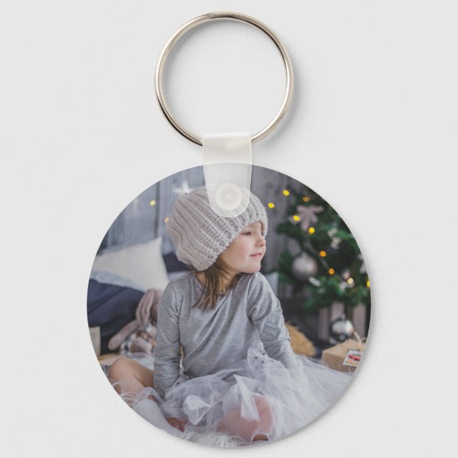 Chaveiro Menininha linda e árvore de Natal .jp (Frente)