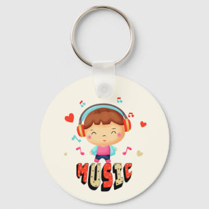 Chaveiro Menino com música