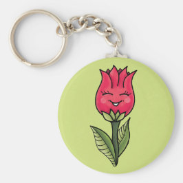 Chaveiro Menino de Caractere Flor de Corte