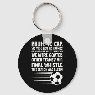 Chaveiro Menino de Futebol Crianças de Futebol Divertidas