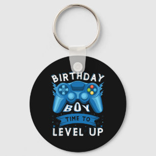 Chaveiro Menino Hora de Subir de Nível Vídeo Game Aniversár