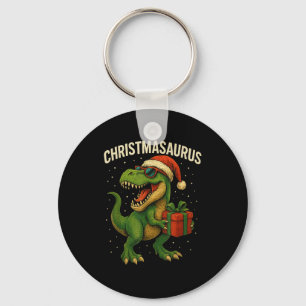 Chaveiro Meninos Christmasaurus Natal Dinossauro Dino Famíl