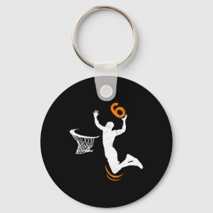 Chaveiro Meninos de 6 Bysketbyll Dunk, 6 anos
