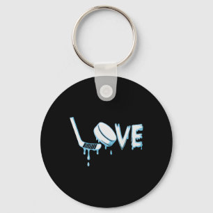 Chaveiro Meninos do Drip de Sorvete de Hóquei Amor de Hóque