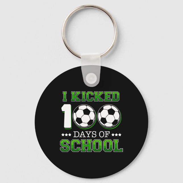 Chaveiro Meninos Do Esporte Escolar De 100 Dias (Frente)