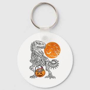 Chaveiro Meninos Halloween Dinossaur Skeleton T Rex Scarpk