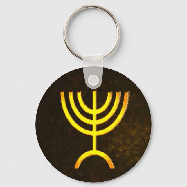 Chaveiro Menorah Flame (Frente)