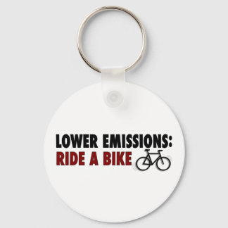Chaveiro Menos Emissões De Uma Bicicleta