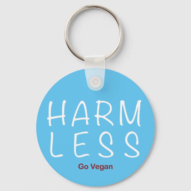 Chaveiro Menos Prejuízo - Ir Vegan (Versão Leve) (Frente)