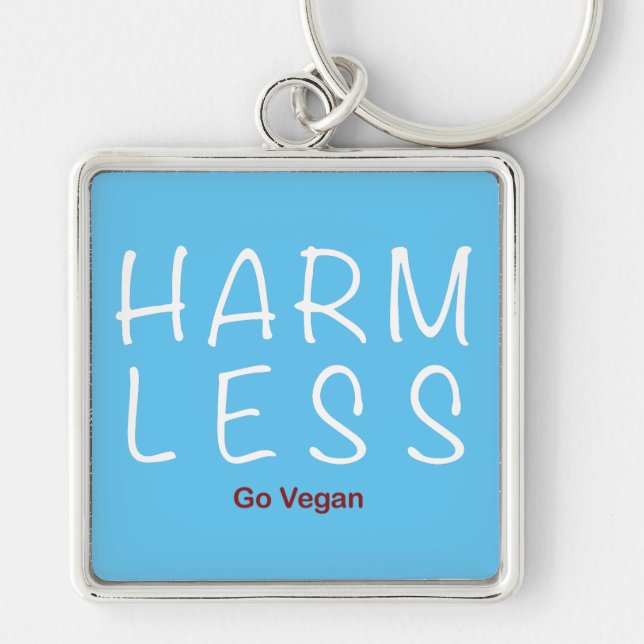 Chaveiro Menos Prejuízo - Ir Vegan (Versão Leve) (Frente)