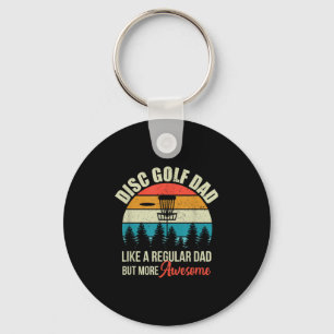 Chaveiro Mens Disk Golf Basket Cote Engraçado Disco Golf Pa