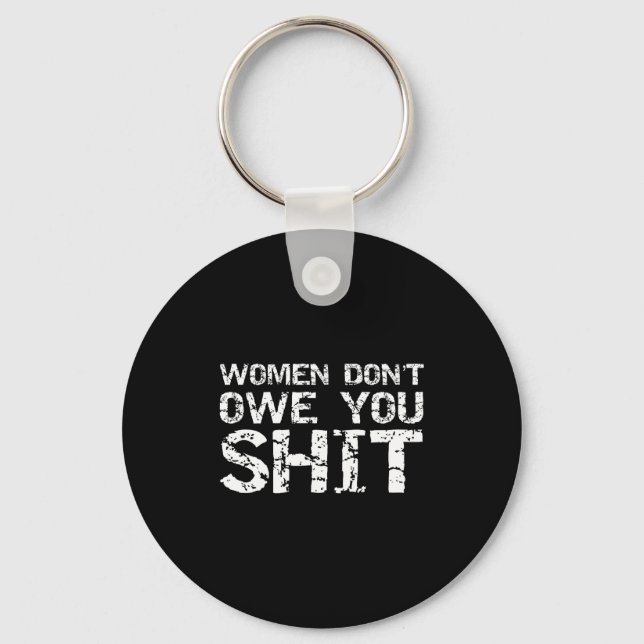 Chaveiro Mens Funny Feminist Quote Feminism Gift Women Don' (Frente)