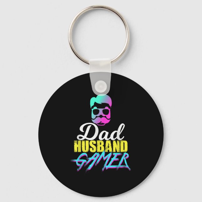 Chaveiro Mens Funny Pai Marido (Frente)