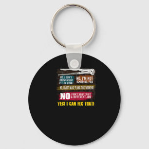 Chaveiro Mens Millwright Novelty Gift T-Shirt para Pais