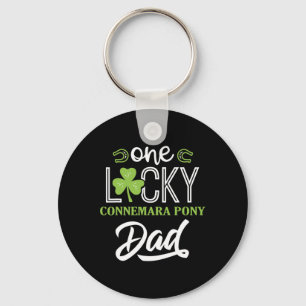 Chaveiro Mens One Lucky Connemara Pony Horse Pai Irish Hors