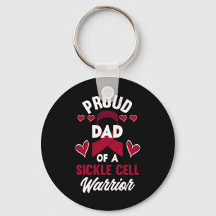 Chaveiro Mens Orgulhosos Pais De Uma Célula Falsiforme Do G