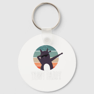 Chaveiro Mens Tabby Pai Tee Cat Pai Pais
