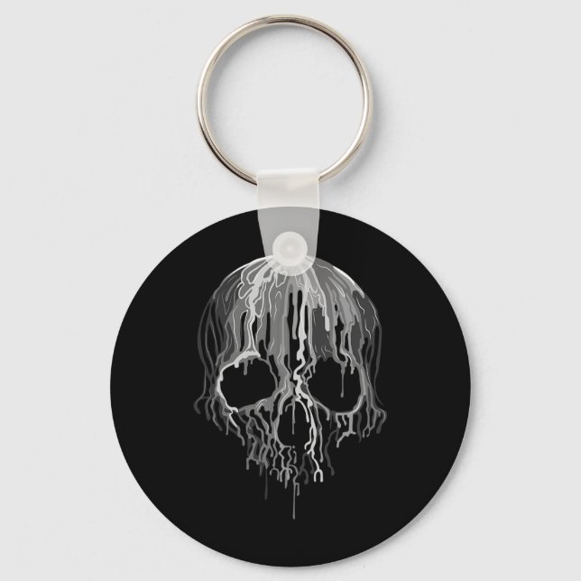 Chaveiro Mens Zombie Hunter Scary Halloween (Frente)