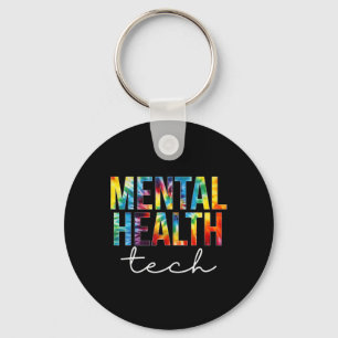 Chaveiro Mental Health Tech Appreciation Day Tie Dye Women