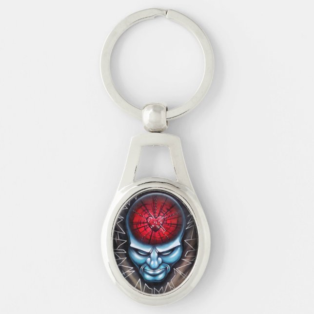 Chaveiro "Mente Destruída" (Frente)