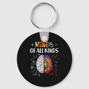 Chaveiro Mentes De Todos os Tipos Neurodiversidade Consciên