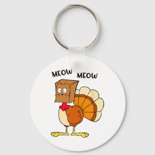 Chaveiro Meow Meow Divertido Turquia Olá Homens do Queda