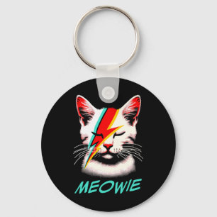 Chaveiro Meowie Cat Rock Music Concert Bandas Homens Crianç