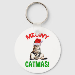 Chaveiro Meowy Catmas!