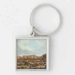 Chaveiro Mercado de Smithfield, gravado por R.G. Reeve