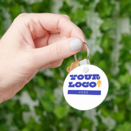 Chaveiro Mercadorias Personalizadas com Logotipo da Empresa