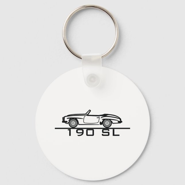 Chaveiro Mercedes 190 SL Tipo 121 (Frente)