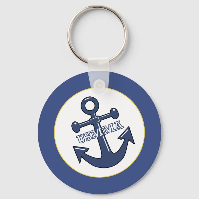 Chaveiro Merchant Marine Academy Anchor. (Frente)