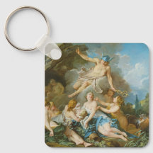 Mercúrio confiando a criança Baccus às Ninfas