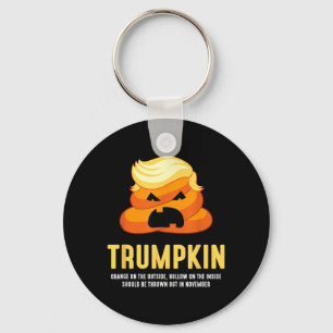 Chaveiro Merda de Trumpkin Engraçado Anti- Halloween