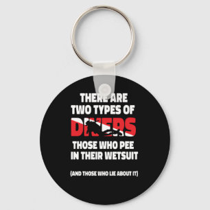 Chaveiro Mergulho Scuba Há Dois Tipos De Divers Aqueles W