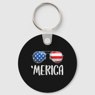 Chaveiro Merica Sungles 4 De Julho Para Homens Mulheres Nos
