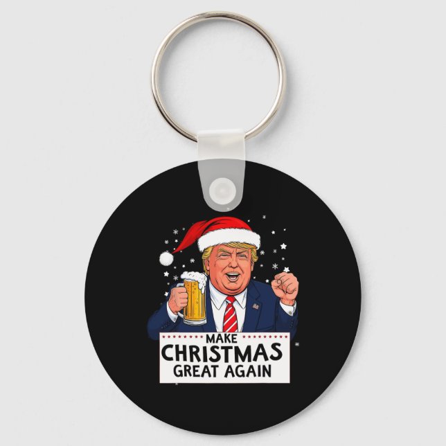 Chaveiro Merica Trump Torna Excelente de Natal novamente (Frente)