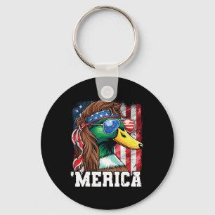 Chaveiro Merica Usa American Flag Patriótico 4 De Julho Duc