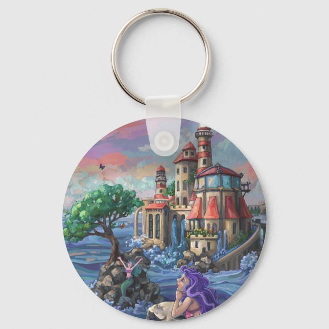 Chaveiro Mermaid Castle (Frente)