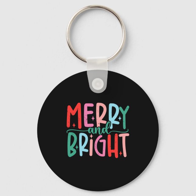 Chaveiro Merry &amp; Bright Moody &amp; Uptight Matching Co (Frente)