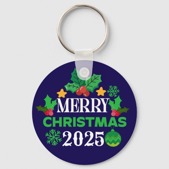 Chaveiro Merry Christmas 2025-86303 (Frente)