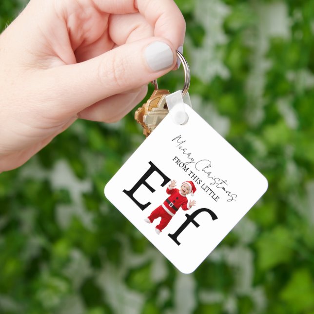Chaveiro Merry Christmas from little Baby Elf  (Mão)