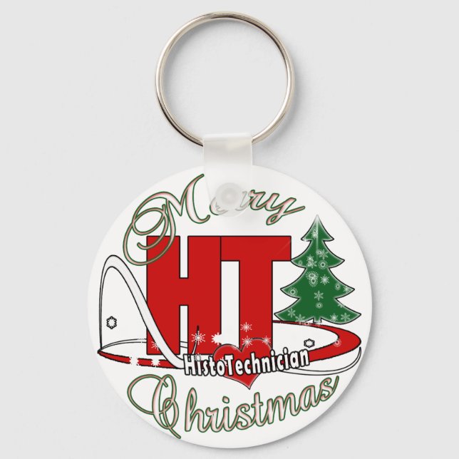CHAVEIRO MERRY CHRISTMAS HT HISTOTÉCNICO (Frente)
