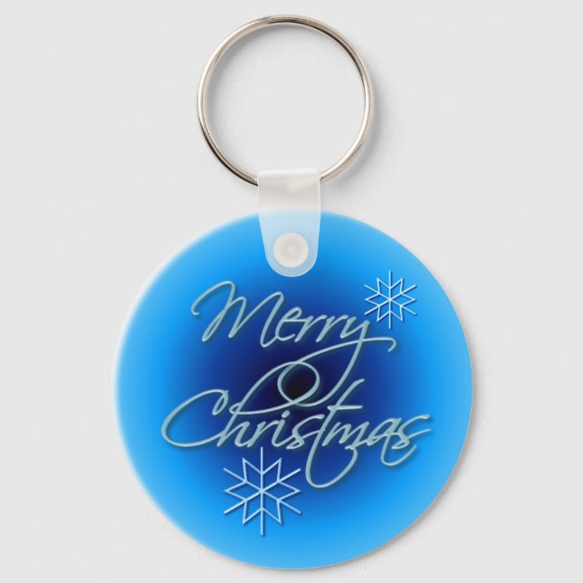 Chaveiro MERRY CHRISTMAS por SHARON SHARPE (Frente)